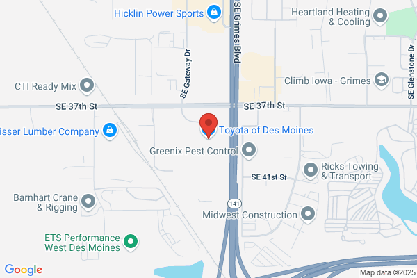 Toyota of Des Moines, Sales