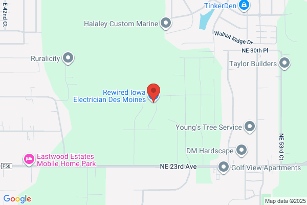 Rewired Iowa Electrician Des Moines IA