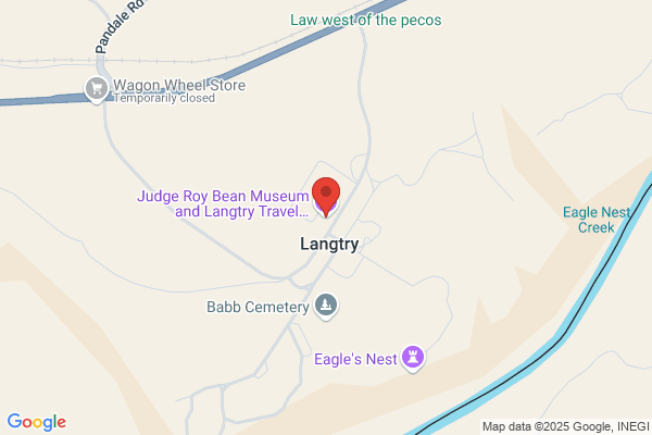 Judge Roy Bean's