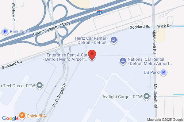Enterprise Rent-A-Car - Detroit Metro Airport (DTW)