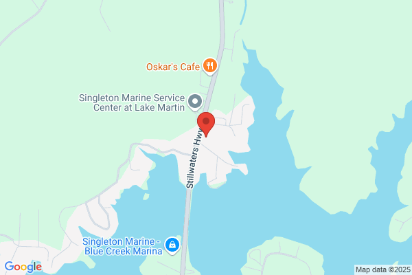 Skier's Marine Lake Martin