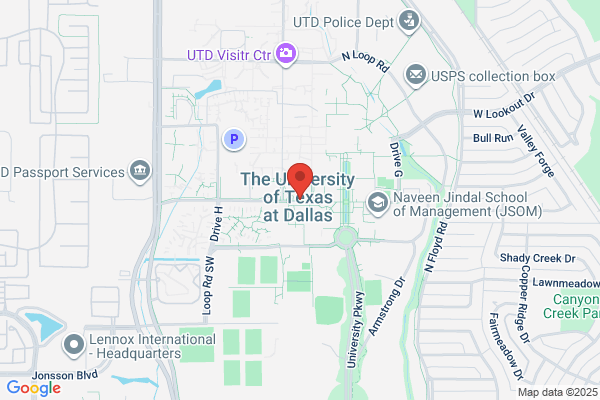 University of Texas At Dallas, For Offices Not Listed Below