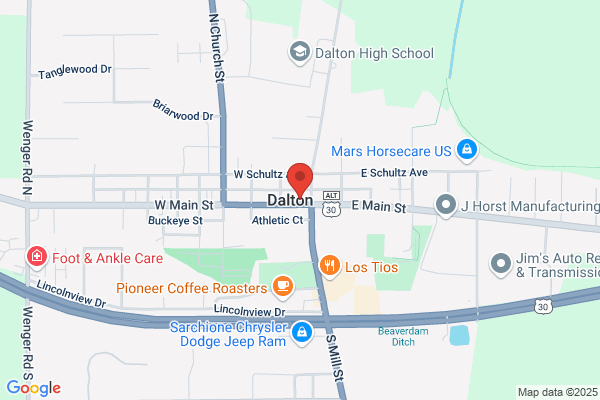 Dalton Village of, Service Garage