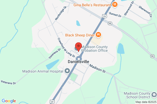 Madison County Government, Madison County City Halls, Danielsville