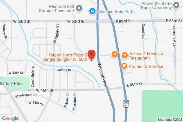 Happy Joe's Pizza & Jungle Bungle - W. 50th