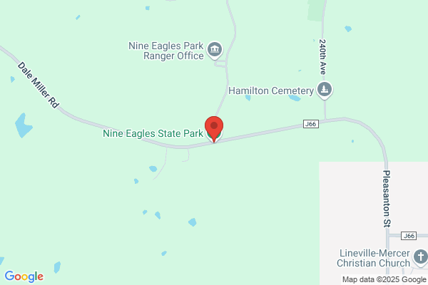 Iowa State of, Nine Eagles State Park