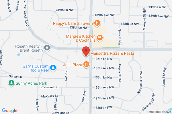 Mansetti's Pizza & Pasta