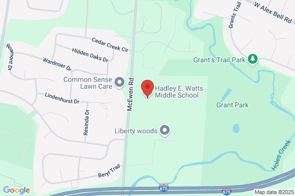 Centerville Schools, Middle Schools, Watts Hadley