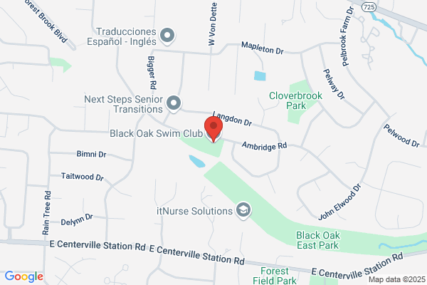 Black Oak Swim Club Inc
