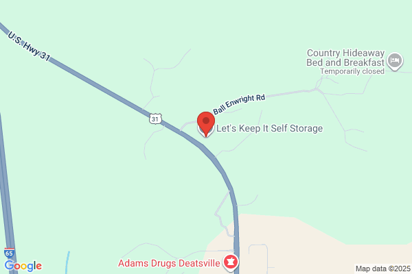 Let's Keep It Self Storage