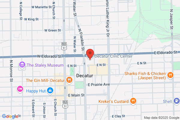 Decatur Civic Center, Administration