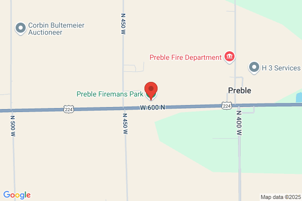 Preble Firemans Park Pavilion Rental