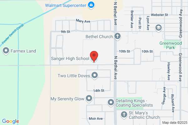 Sanger Unified School District, High School, Sanger High School