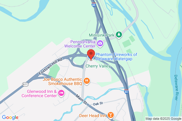 Phantom Fireworks of Delaware Watergap