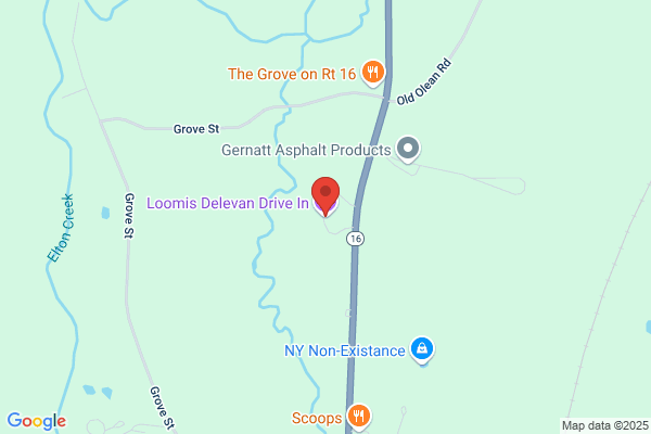 Loomis Delevan Drive In Theatre