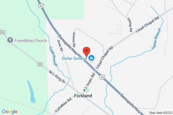 Forkland Town of, Town Hall and Water Department
