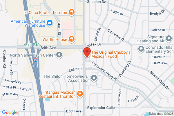 The Original Chubby's Mexican Food