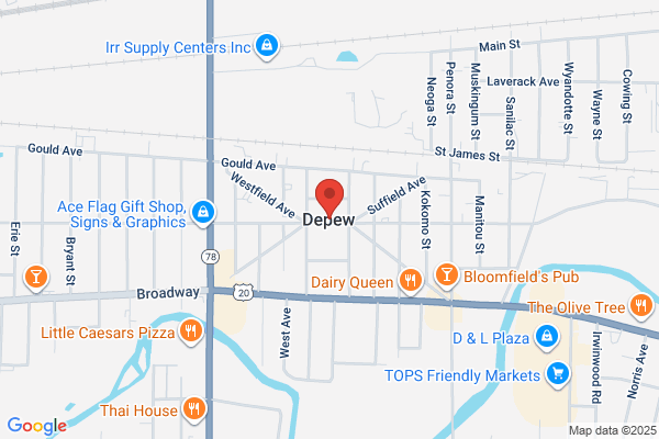 Depew Village of, Village Treasurer