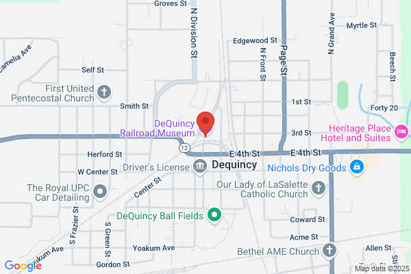 Dequincy City of, Railroad Museum