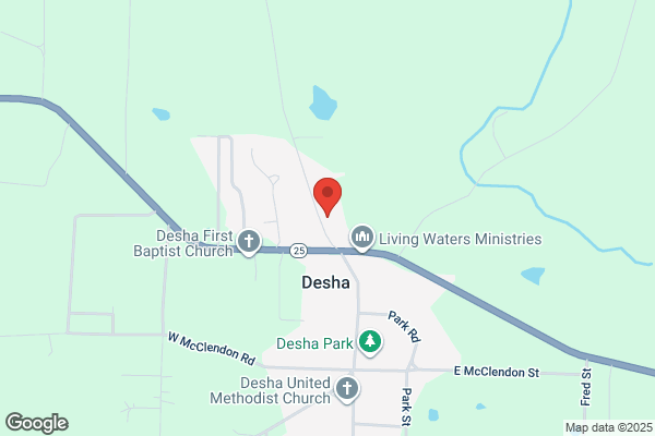 United States Government, Post Offices, Desha