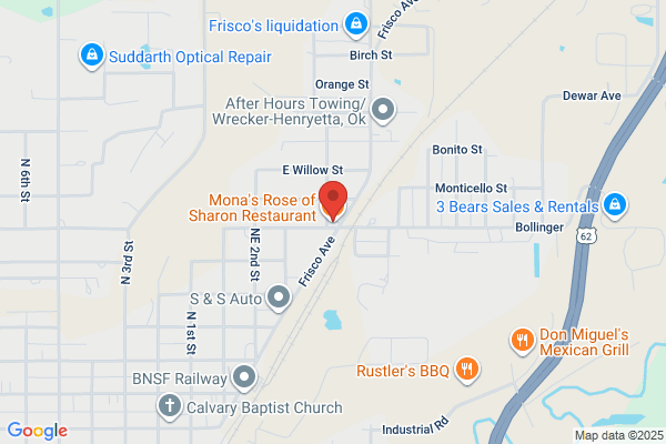 Mona’s Rose of Sharon Restaurant