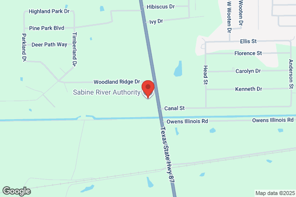 Sabine River Authority of Texas, Gulf Coast Division