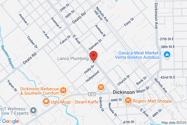 Plumber Dickinson TX