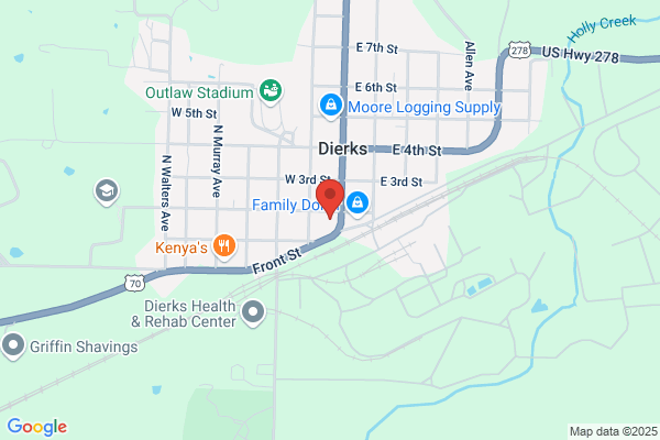 United States Government, Post Offices, Dierks
