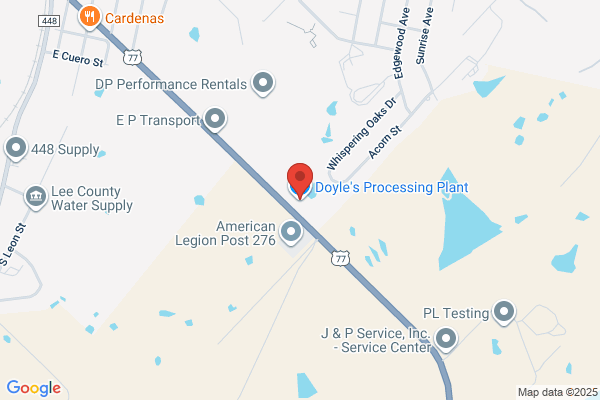 Doyle's Processing Plant