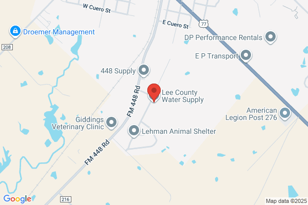 Lee County Water Supply