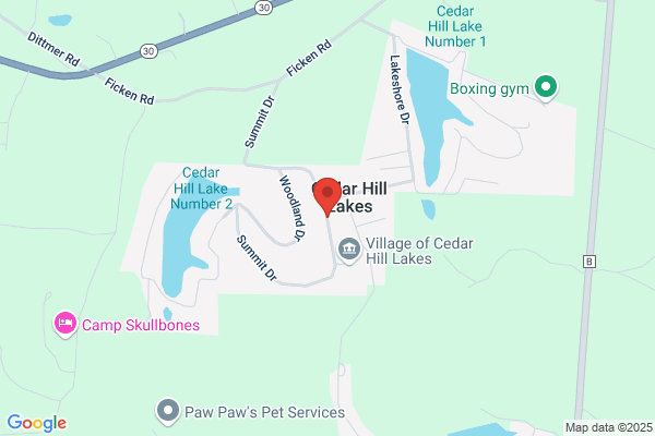 Village of Cedar Hill Lakes the