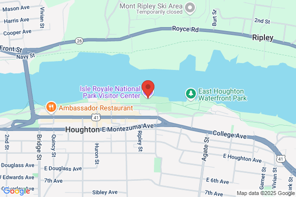 Isle Royale National Park, Houghton Michigan, Information and Ranger III