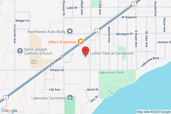 Luther Park at Sandpoint | An Ecumen Managed Living Space