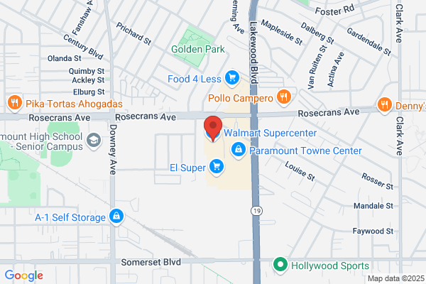 Wal-Mart, Paramount, Store Information