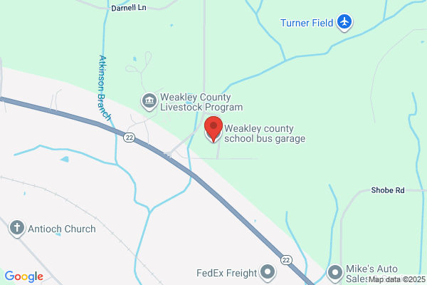 Weakley County, Weakley County School Garage