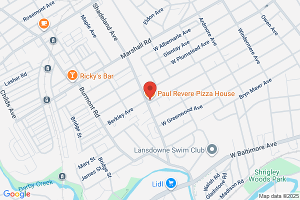 Paul Revere Pizza