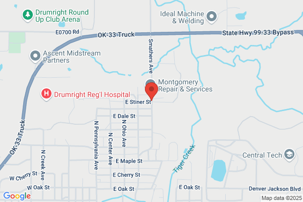 Drumright-City of, City Warehouse