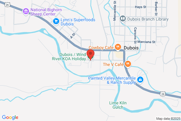 Dubois / Wind River KOA Holiday