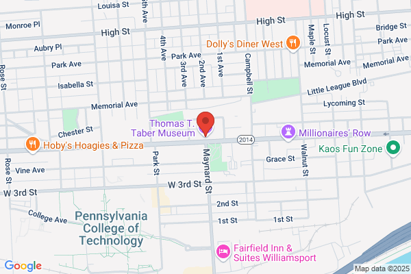 Lycoming County Historical Society & Thomas T Taber Museum