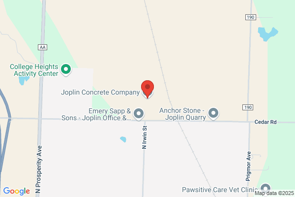 Joplin Concrete Co, Dispatch