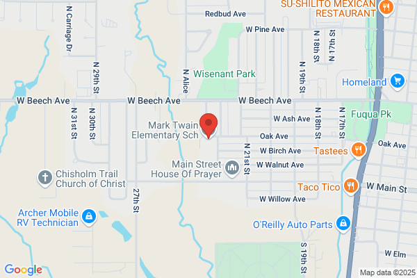 Duncan Public Schools, Elementary Schools, Mark Twain School