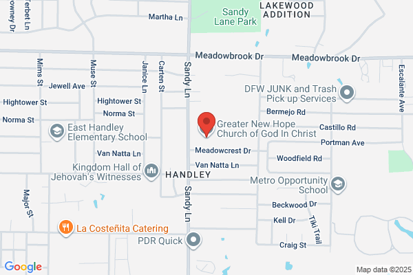 Greater New Hope Church of God In Christ