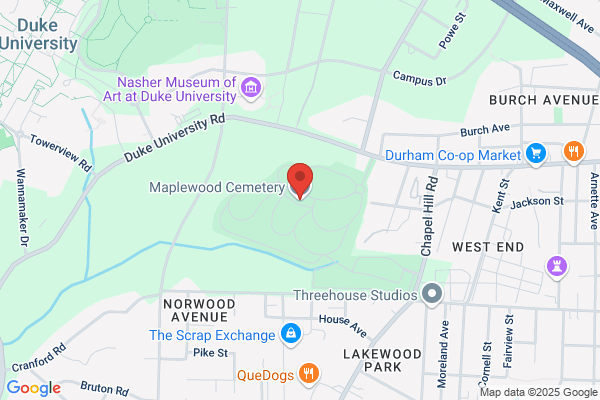 Durham City Government, General Services, Maplewood Cemetery
