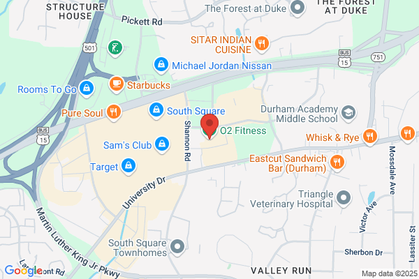 O2 Fitness Durham - University Drive
