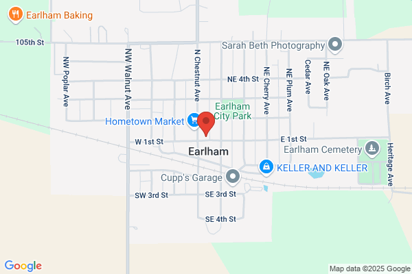 United States Government, Postal Service, Area Post Offices, Earlham