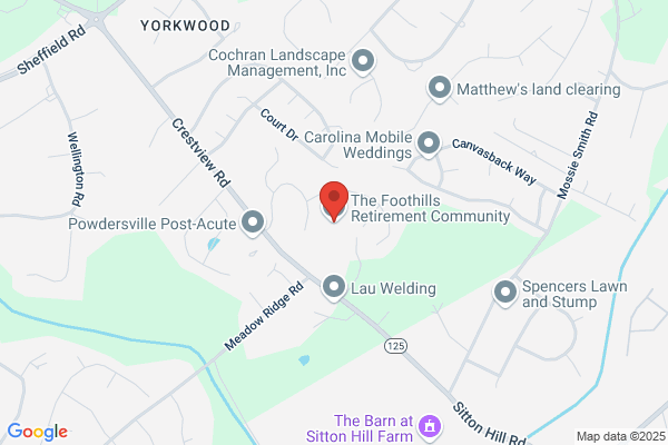 The Foothills Retirement Community