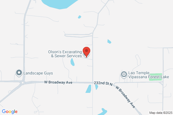 Olson's Sewer Service And Olson's Excavating Services