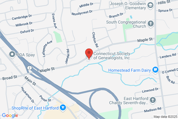 Connecticut Society of Genealogists Inc