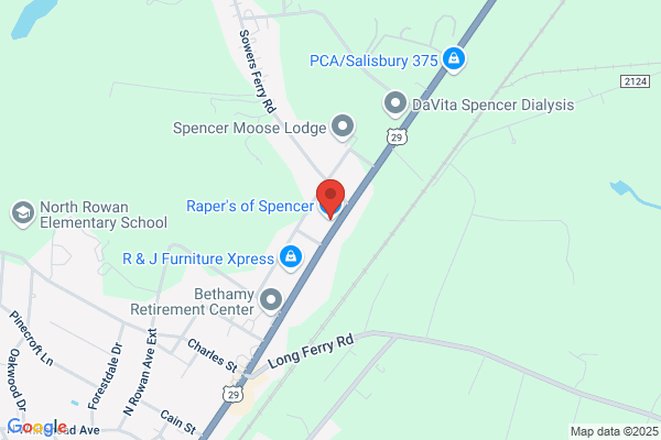 Raper's of Spencer Inc