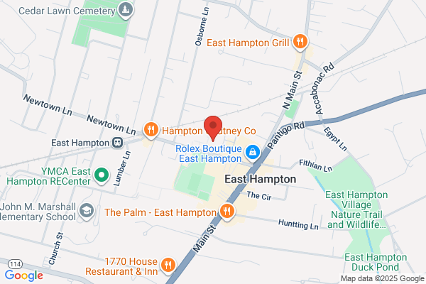 East Hampton Custom Tailor, Shop